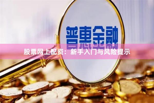 股票网上配资：新手入门与风险提示